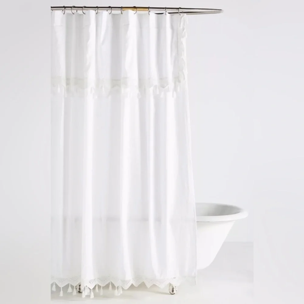 New🌟Tasseled Antioch Shower Curtain